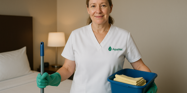 Estampación Camisas, Polos y Camisetas Personalizadas Sant Joan Despí · Ropa para personal de hoteles y limpieza